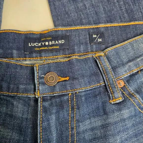 Lucky Brand Jeans 410 Athletic Slim, Men's 34W/34L NWT - Picture 7 of 11